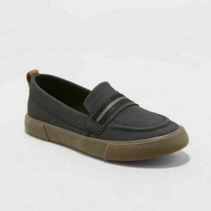 Boys Cat & Jack Lyam Charcoal Gray Slip-on 2